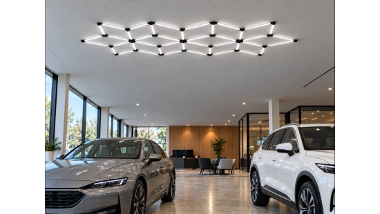 Photorealistic geometric LED car showroom_1791448180.png